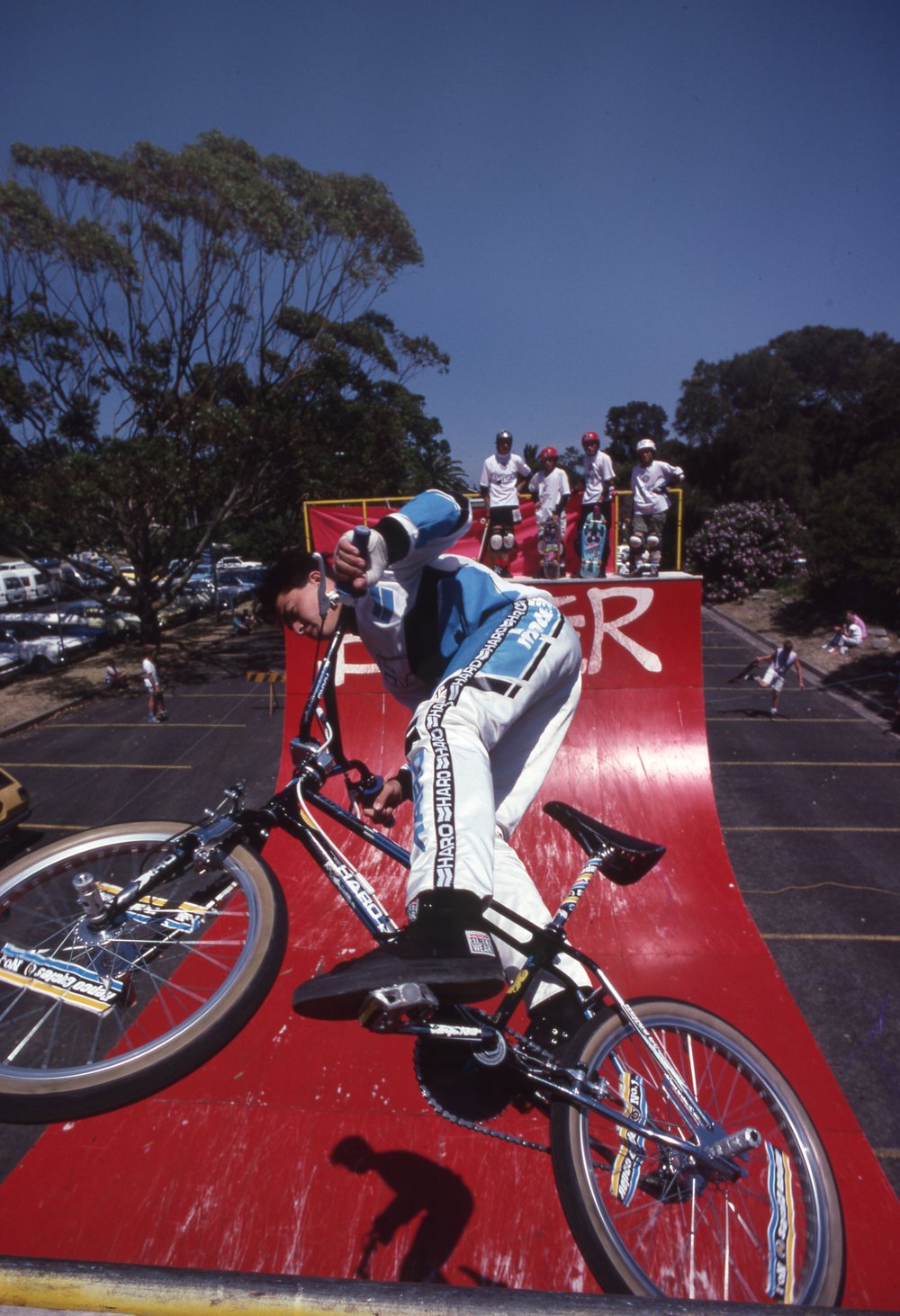 Skateboarding &amp; Bicycle tricks at Narrabeen Lakes Festival