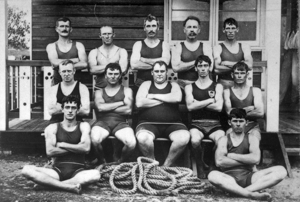 Dee Why Surf Life Saving Club tug-of-war team
