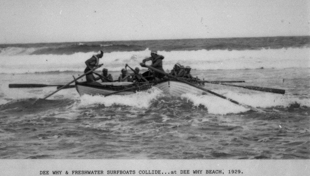 Dee Why and Freshwater Surf Life Saving boats collide