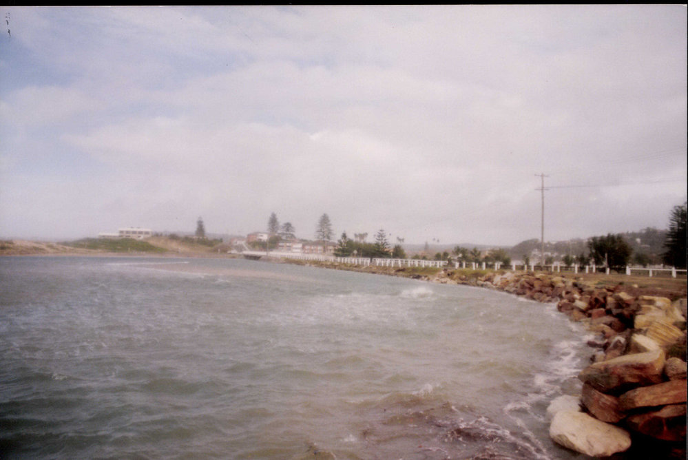Ocean Street Bridge, Narrabeen, looking south