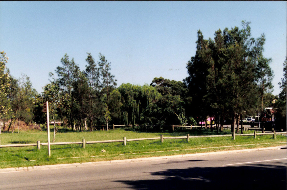 Dee Why cycle way before construction