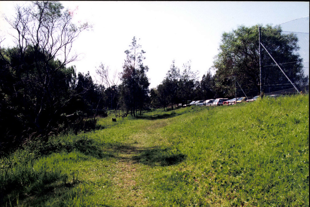 Dee Why cycle way before construction