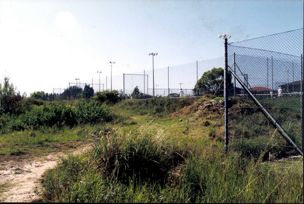 Dee Why cycle way before construction