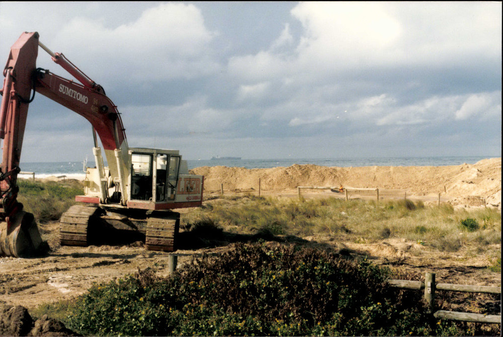 Construction work, North Curl Curl Beach