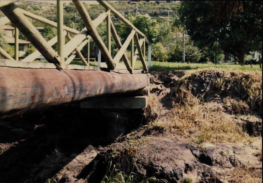 Tyagarah Reserve footbridge, Cromer 1987