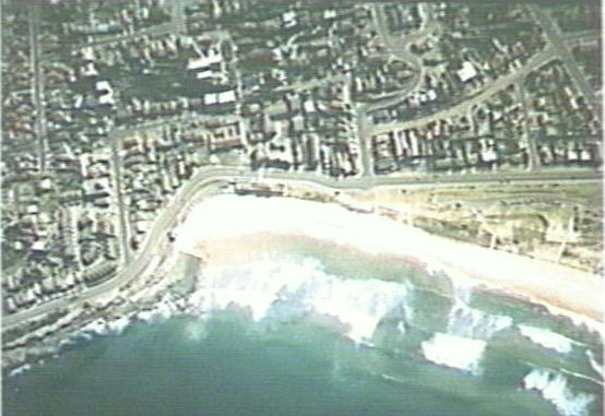 Aerial view of Dee Why Beach and Lagoon