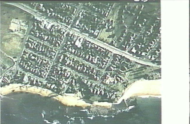Aerial view of Collaroy