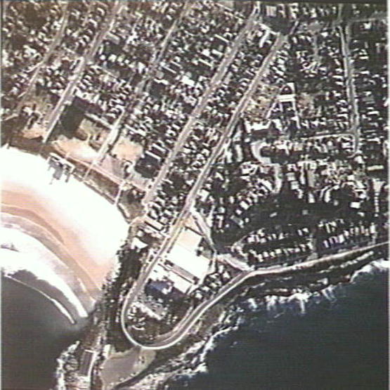 Aerial view of Freshwater Beach and Harbord