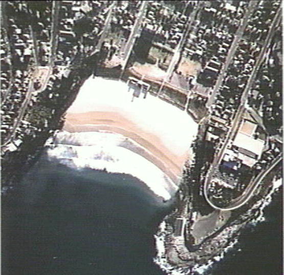Aerial view of Freshwater Beach