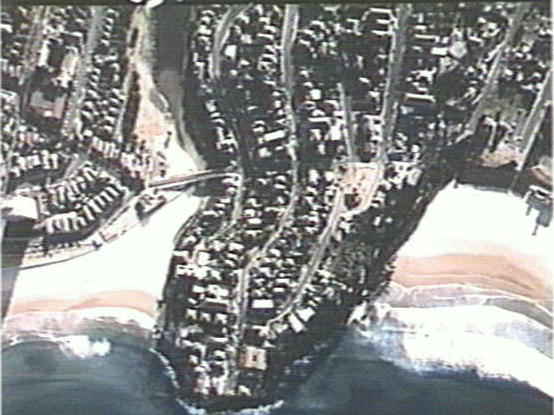 Aerial view of Manly Lagoon and Harbord