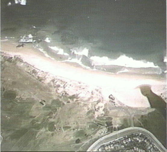 Aerial view of Long Reef Beach