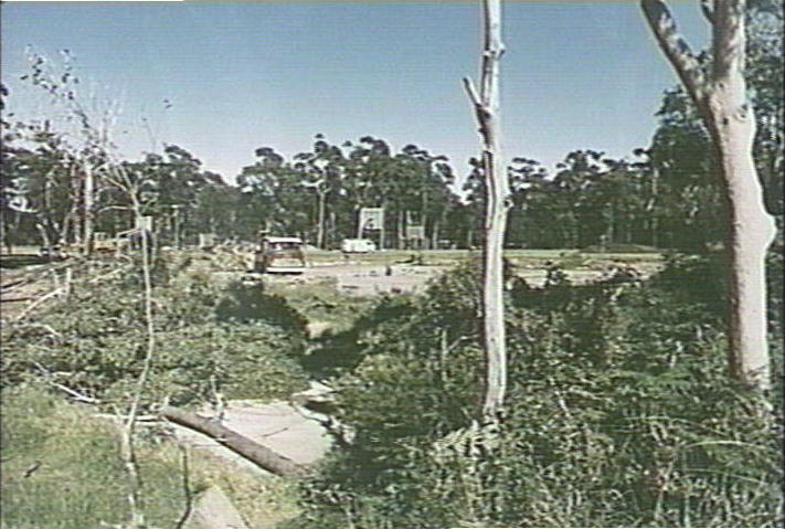 Excavation work on Davidson High School