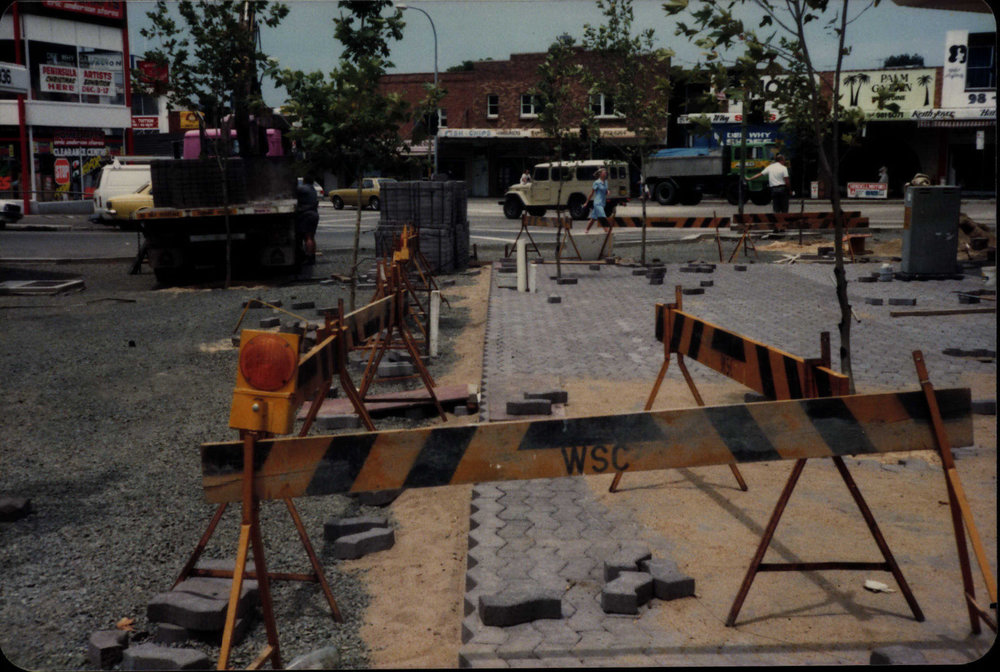 Original construction of Plaza, Redman Road, Dee Why