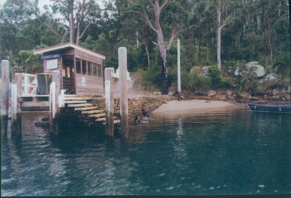 Lovett Bay Wharf.