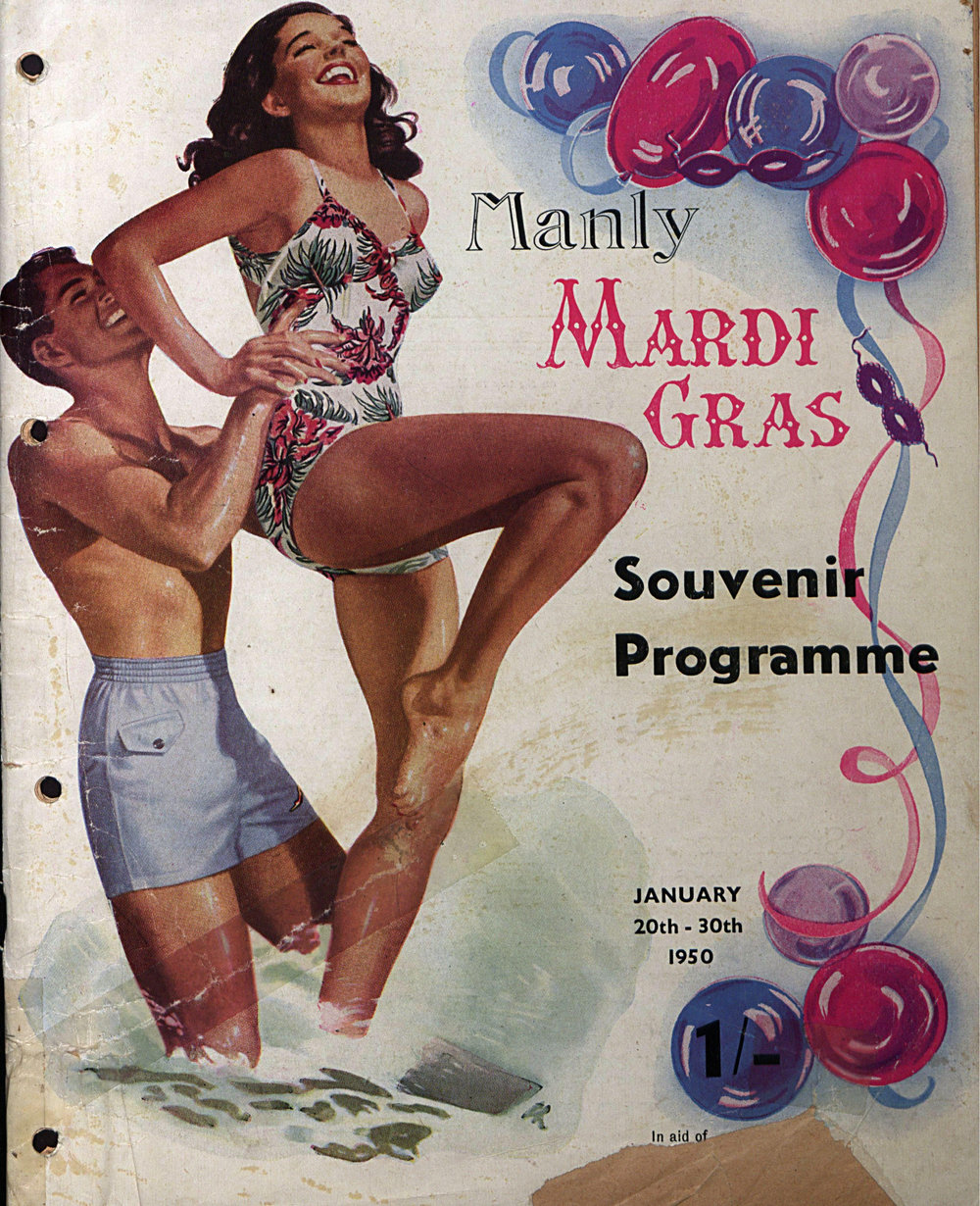 Manly Mardi Gras Souvenir Program 1950