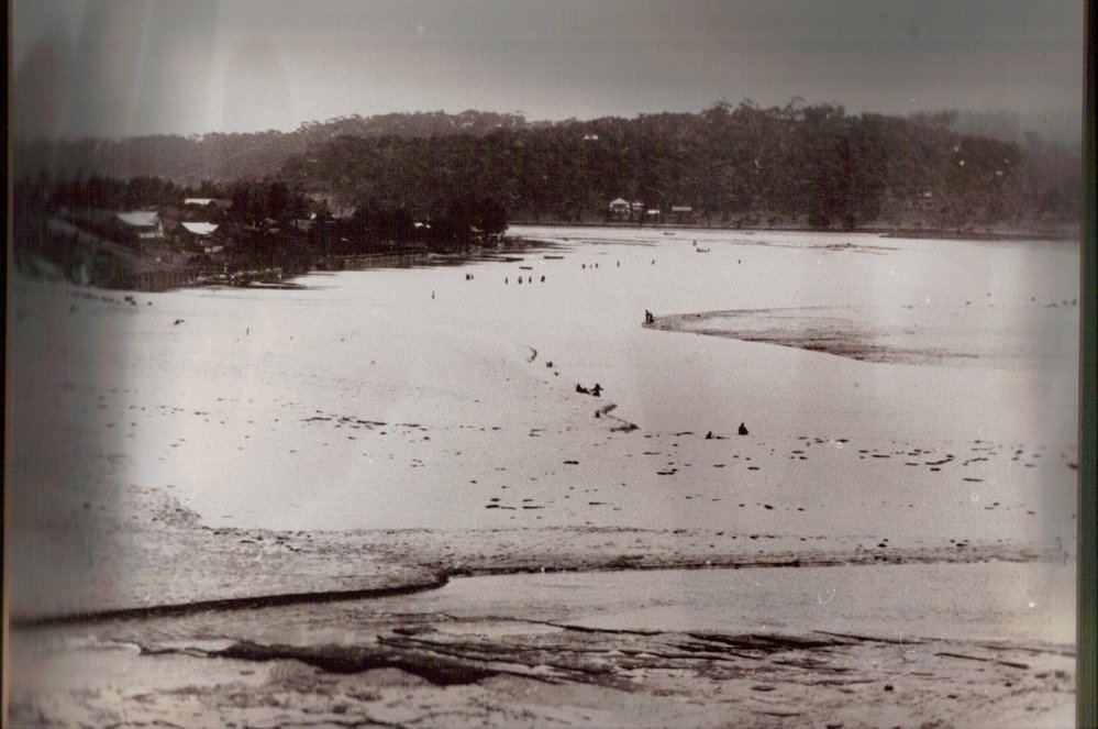 Narrabeen Lagoon Entrance, Narrabenn, c1920