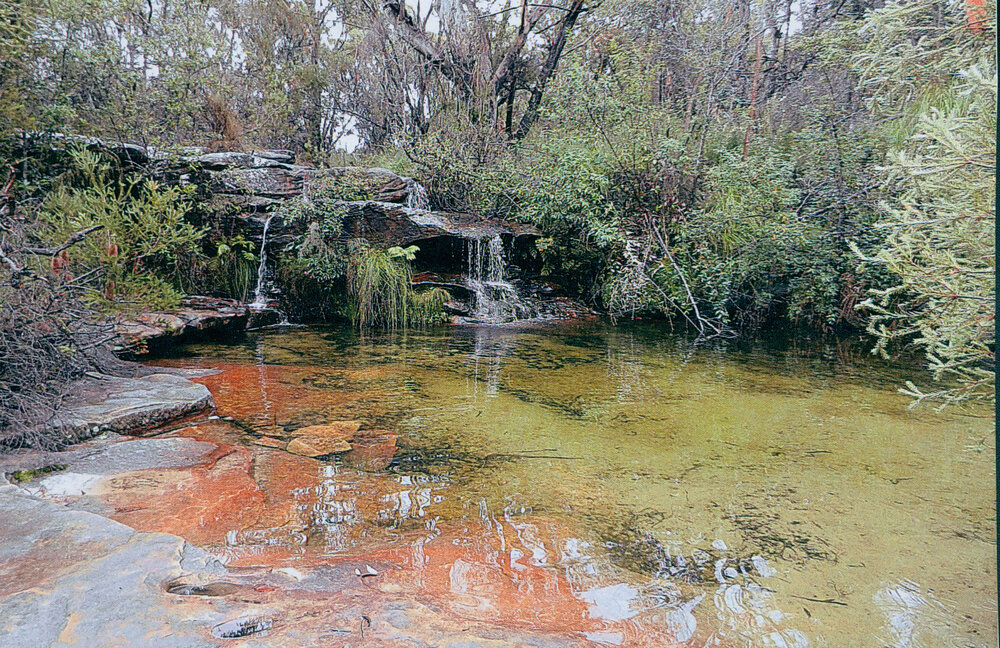 Little Waterfall and Rock Pool, Elvina Bay, 2017