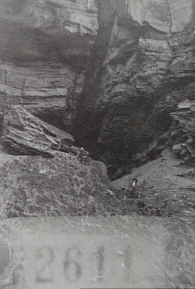  Couple at St Michael's Cave, Avalon 