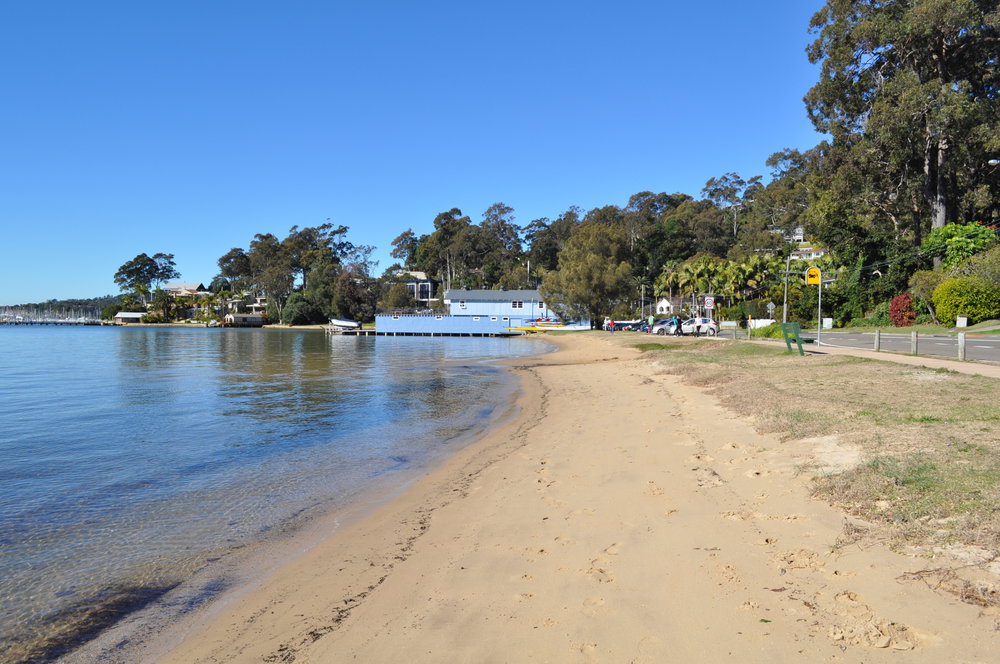 Riddle reserve with BYRA and beach strip , Bayview.