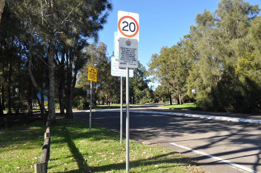 Speed Limit 20 Carpark