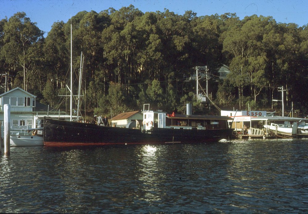 'Krait' - ferry at Church Point. 1966.