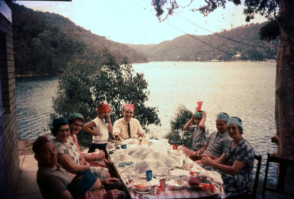 Christmas at 'Kanangra', McCarrs Creek West, 1964