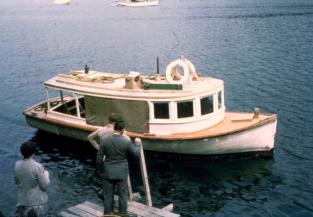 Ferry at Church Point. 1959.