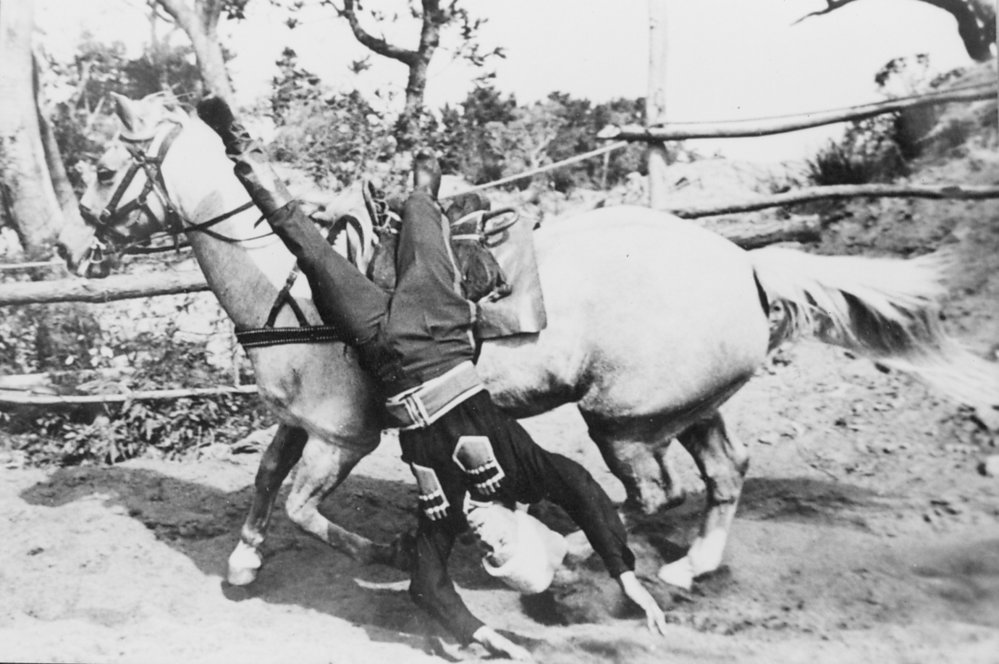 Dick Harrison at Smoky Dawson's Ranch, Ingleside