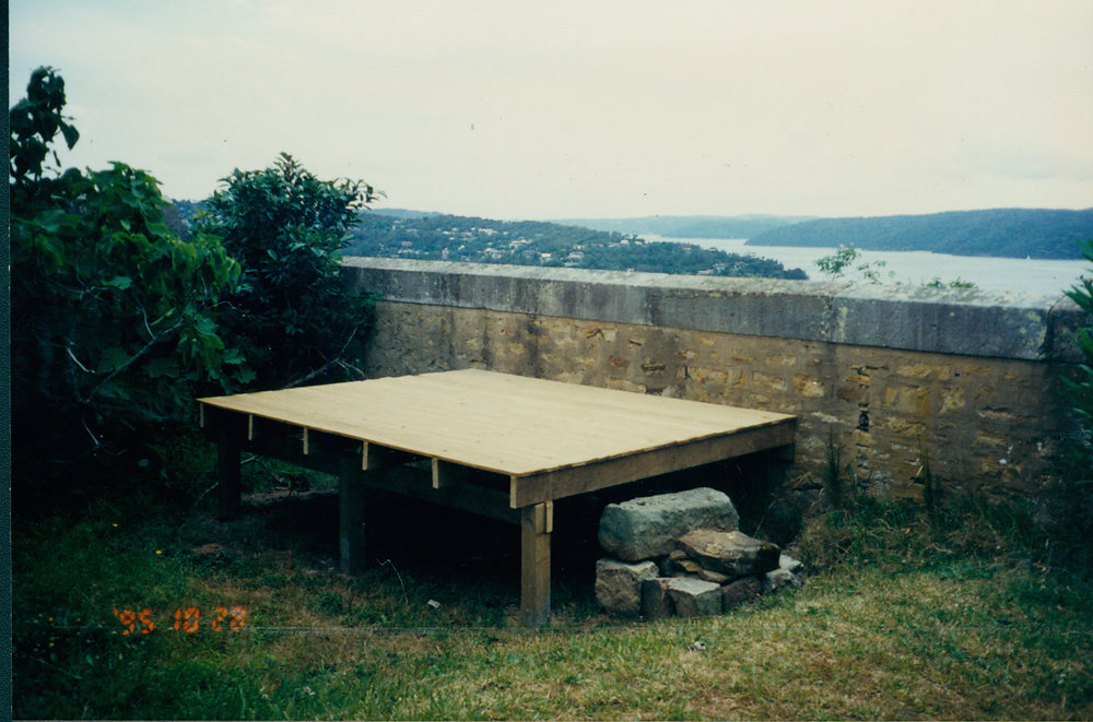 The Kent's viewing deck, Barrenjoey Headland, 1995