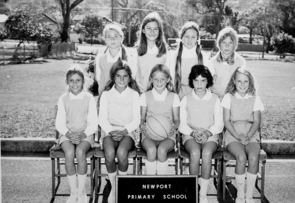 Netball team, Newport Public School, c 1970