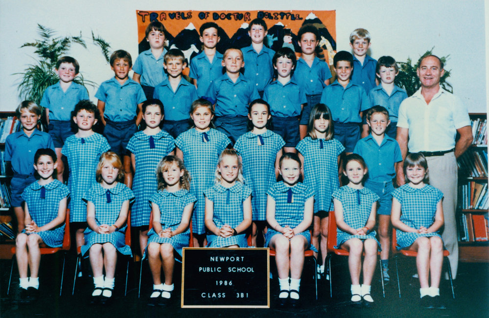 Newport Public School, Year 3 B1, 1986