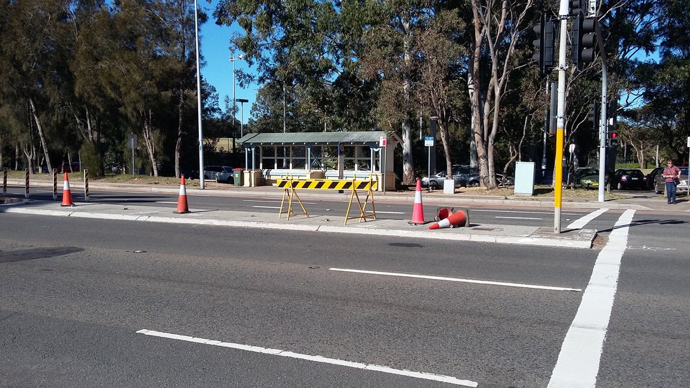 Bus Shelter at Mona Vale