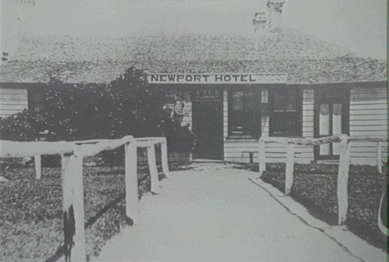 Newport Hotel during the early 1900s