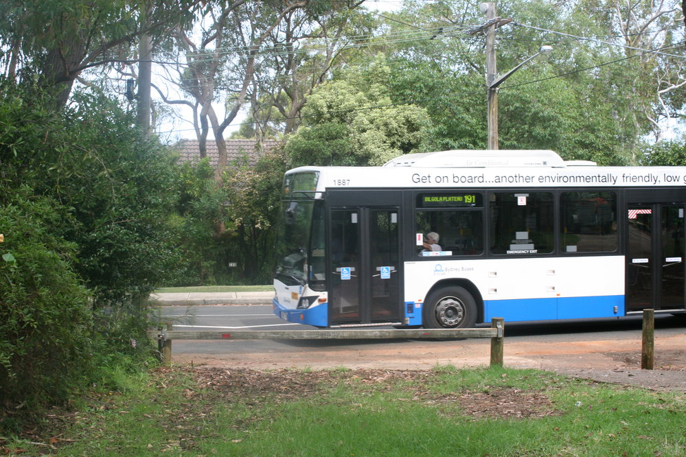 191 bus, Bilgola Plateau. 2010.