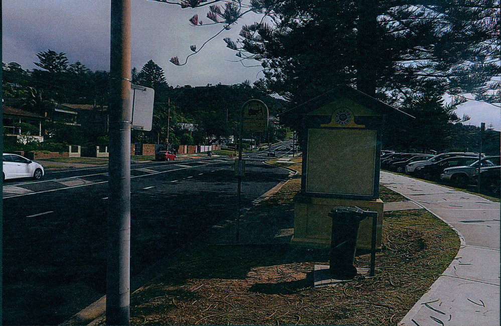 Barrenjoey Road, Newport, showing Surf Club car park where the B-Line bus service thinking of terminating, 2017