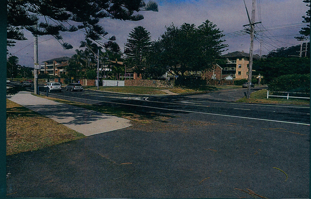 B-Line bus service proposed turning circle at Neptune Road, Newport, 2017