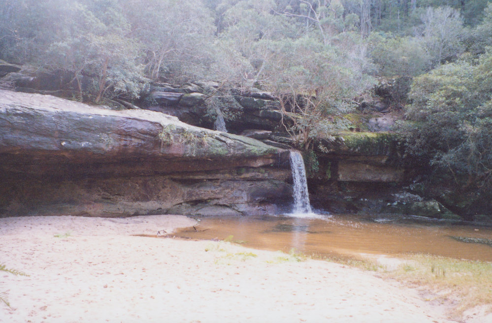 Irrawong Falls at Mullet Creek, North Narrabeen, 2003