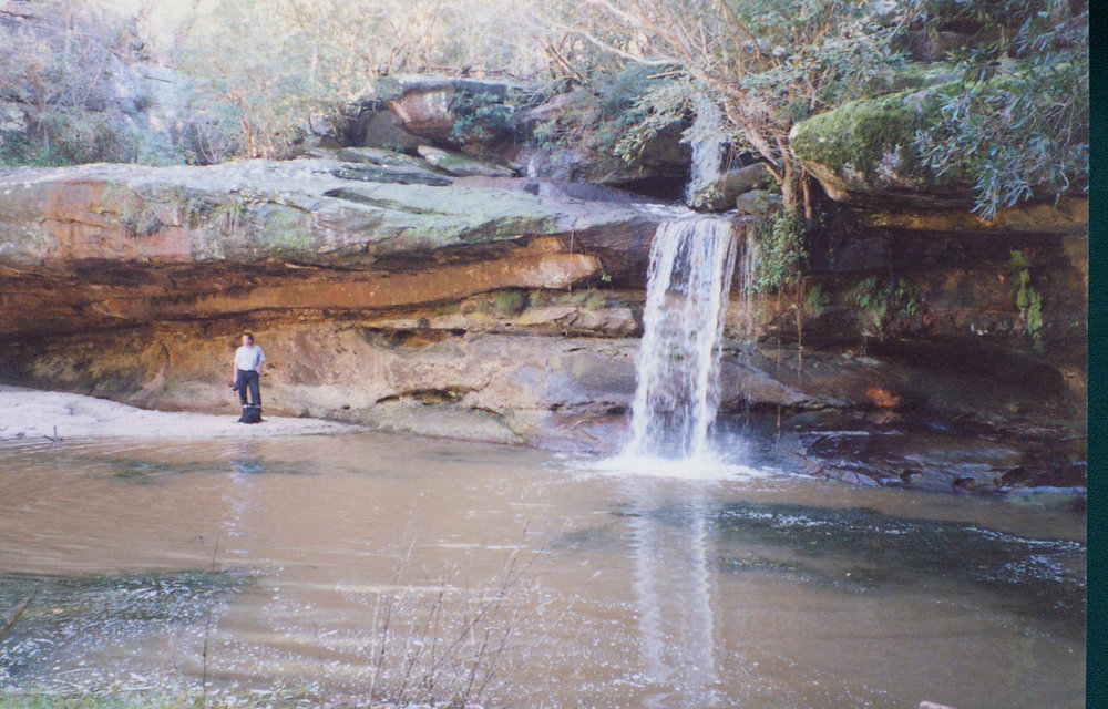 Irrawong Falls, Mullet Creek, 2003