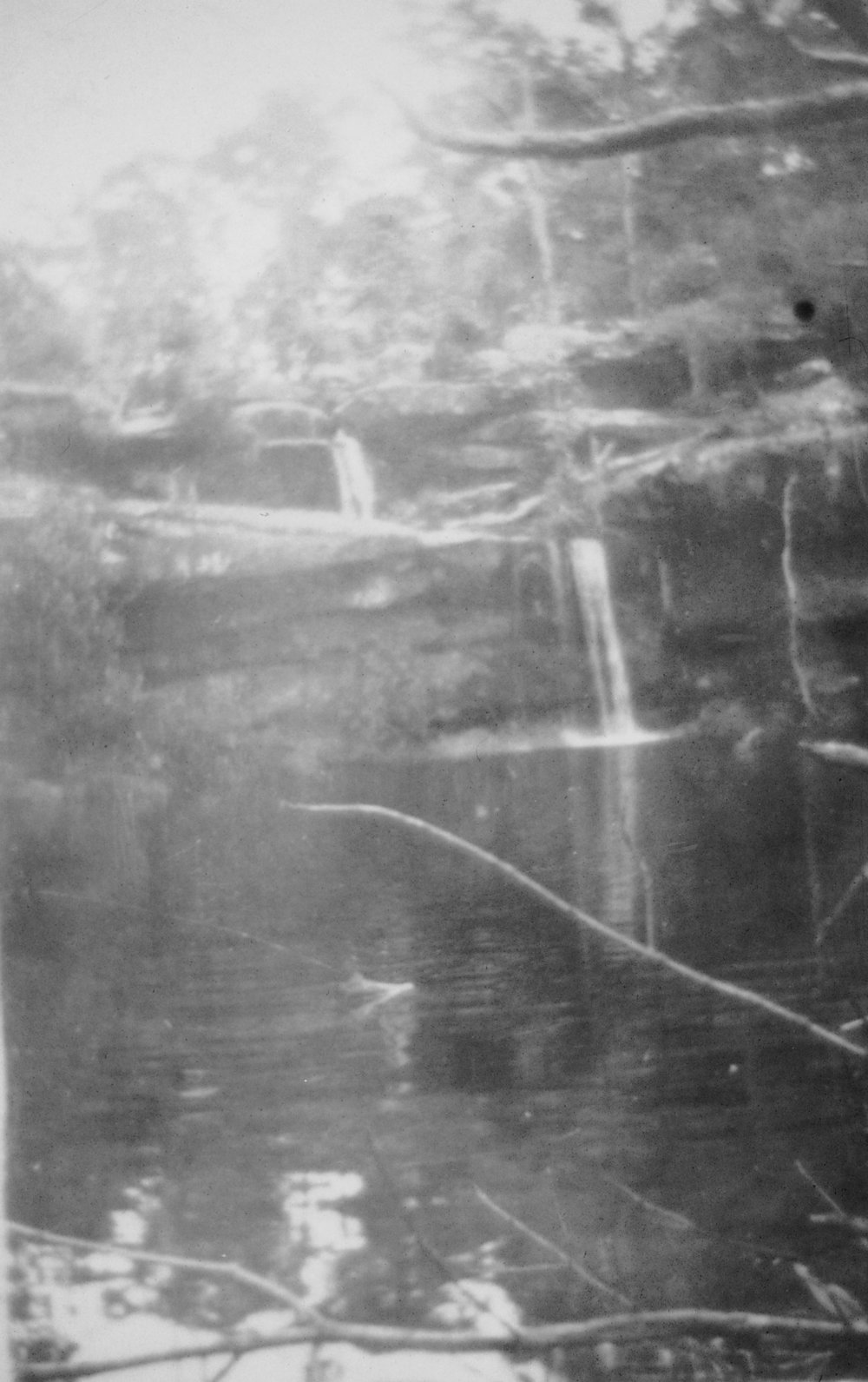 Irrawong Falls and pool, North Narrabeen