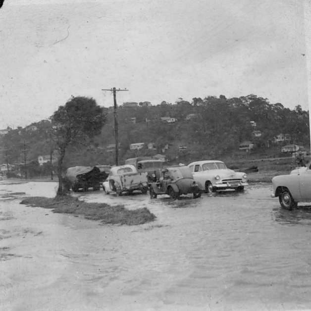 Flooding at North Narrabeen. 1954.