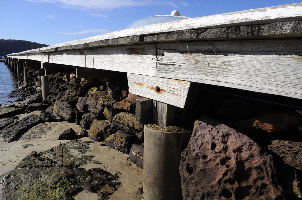 Jetty on Scotland Island, 2013