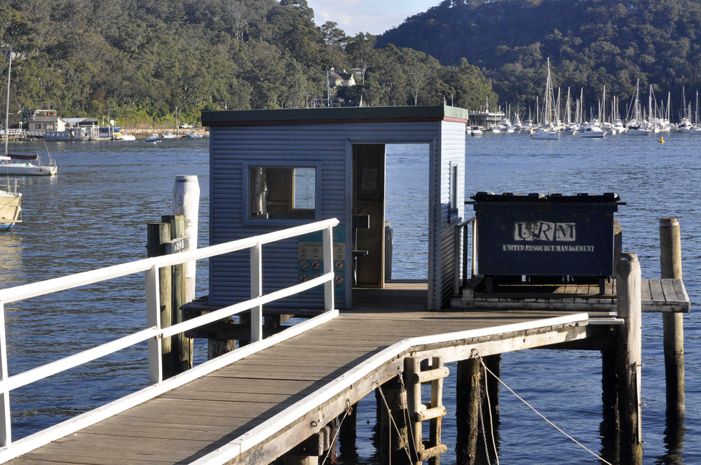 Wharf on Scotland Island, 2013