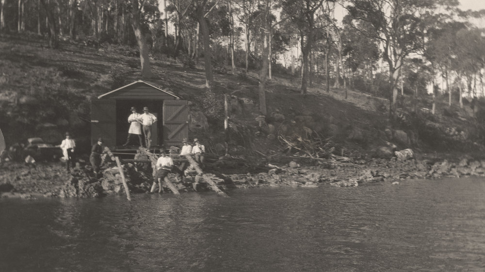 Boat shed on Scotland Island