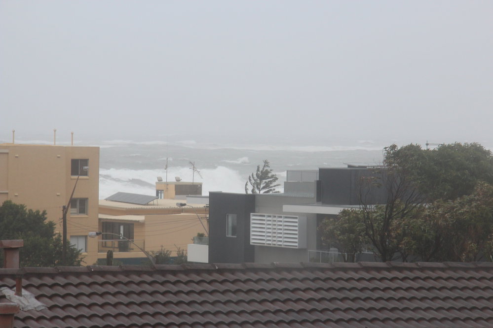 South Narrabeen swell during the June 2016 storm