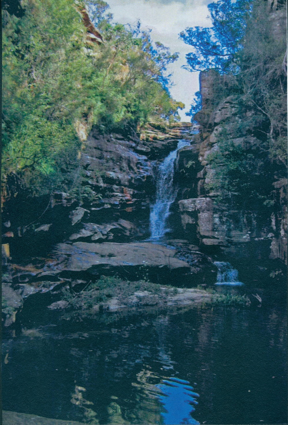Lower Gledhill Falls, McCarrs Creek.