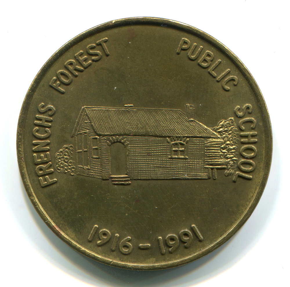 Frenchs Forest Public School 75 years medallion