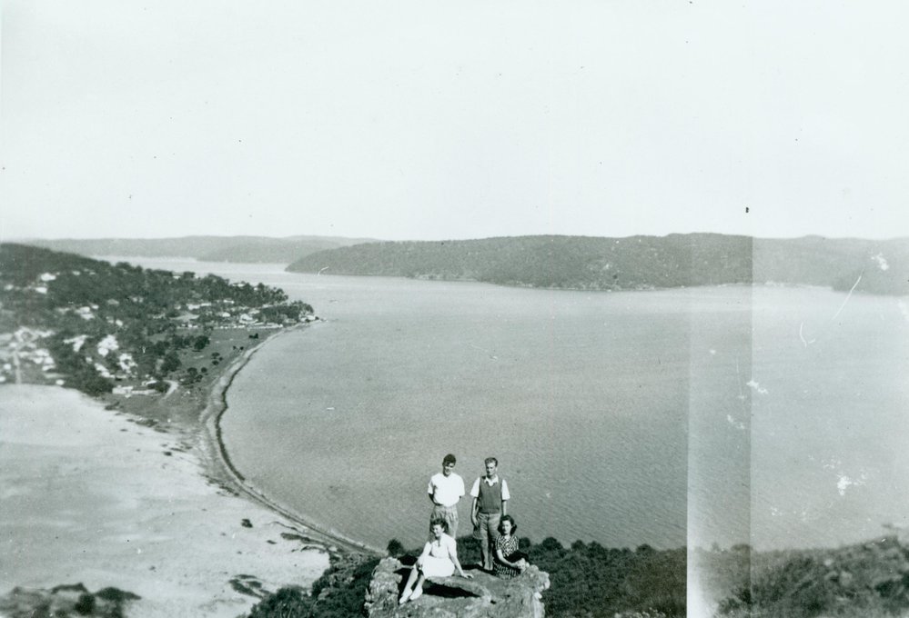 Palm Beach from Barrenjoey Head, c 1950