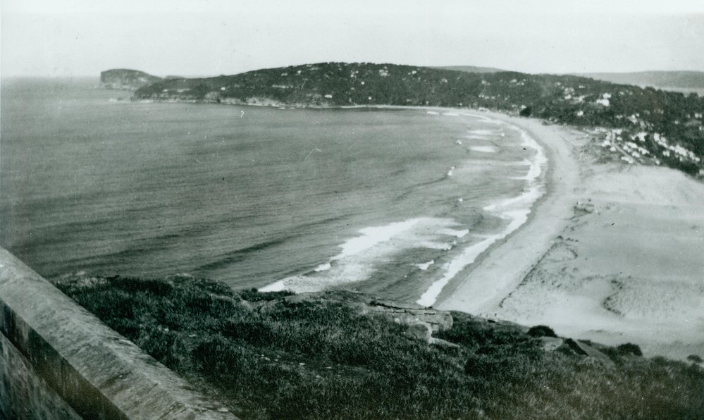 Palm Beach from Barrenjoey Lighthouse, c 1950