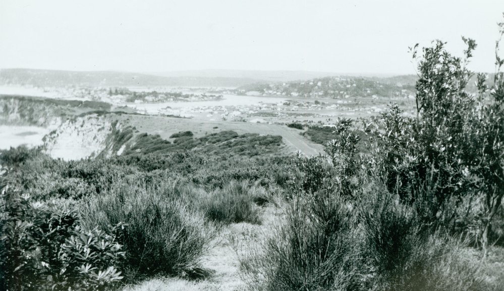 View from Turimetta Headland over Narrabeen Lagoon