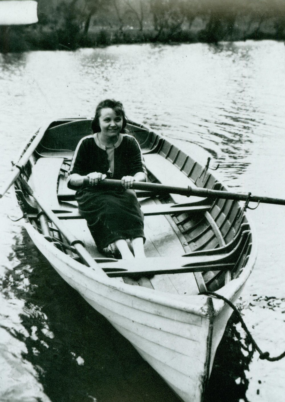 Boating on Narrabeen Lagoon, c 1920s